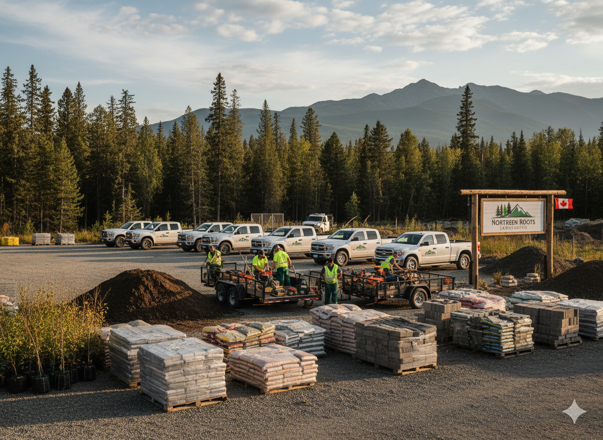 Canadian landscape service area